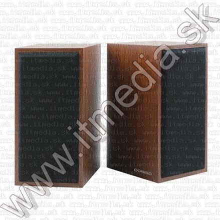 Image of Omega aktív 2.0 hangfalszett (4W, Fa, USB) (42276) (IT10953)